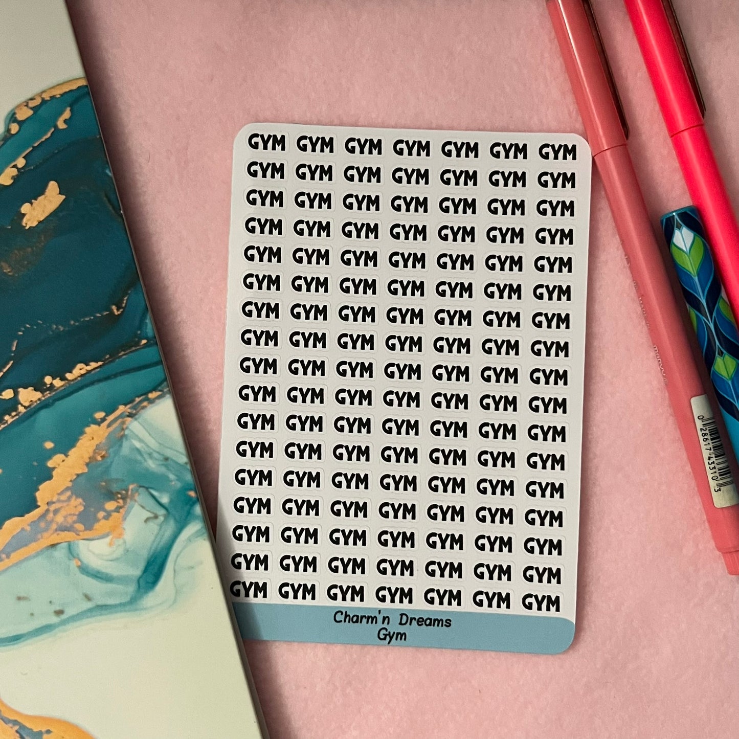 Gym Functional Planner Stickers