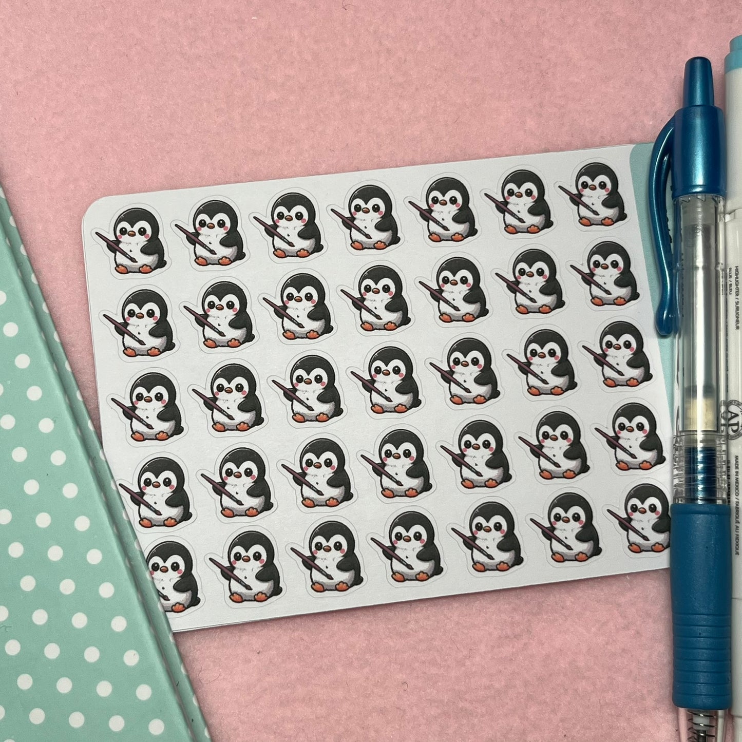 Penguin Get Creative Icon Planner Stickers