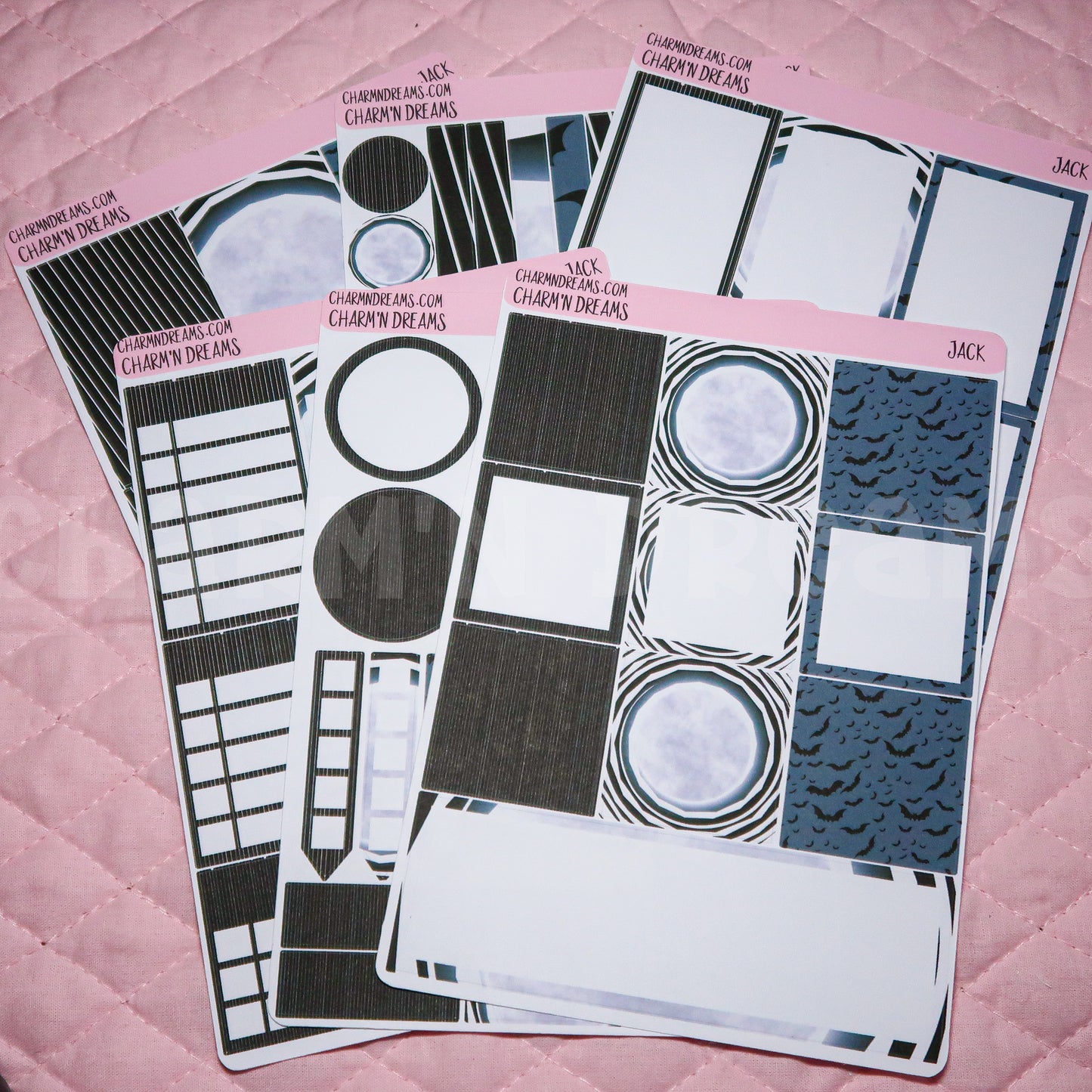 Jack Planner Sticker Kit