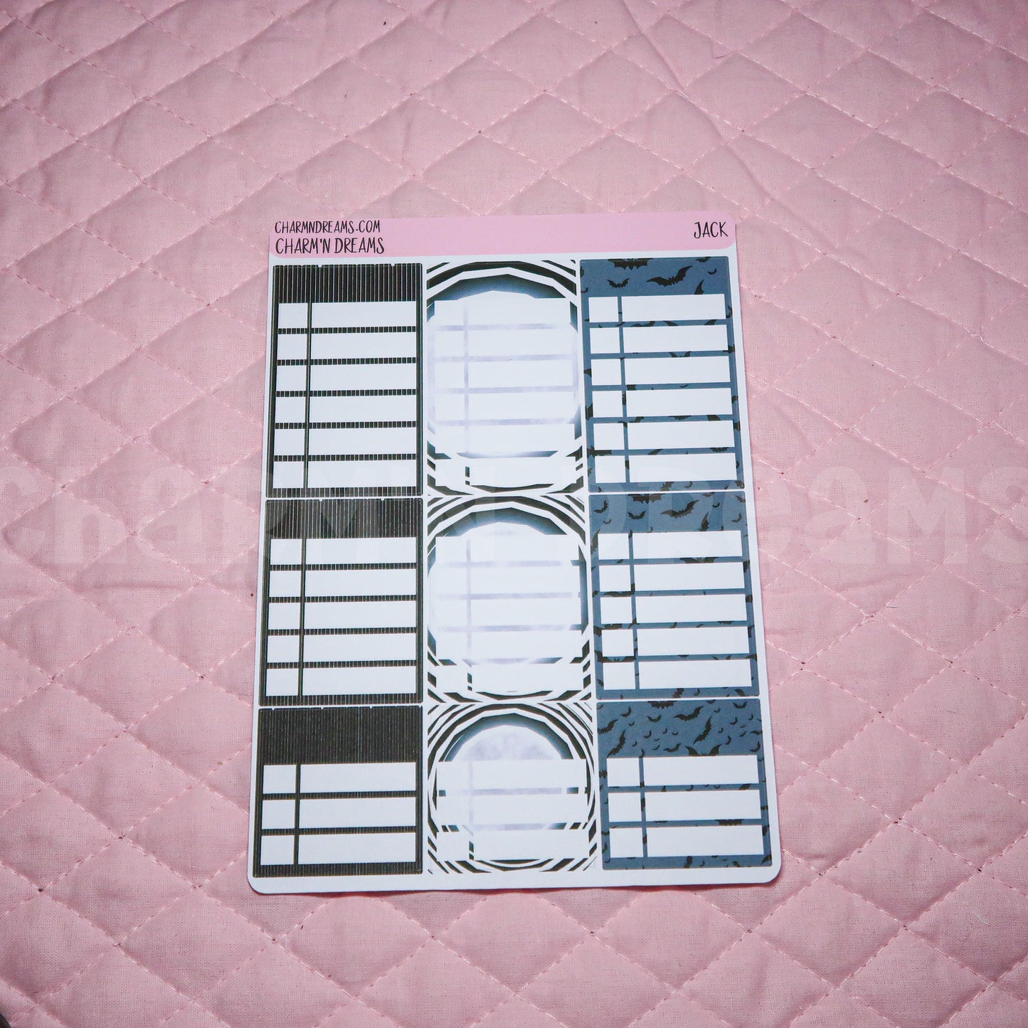 Jack Planner Sticker Kit