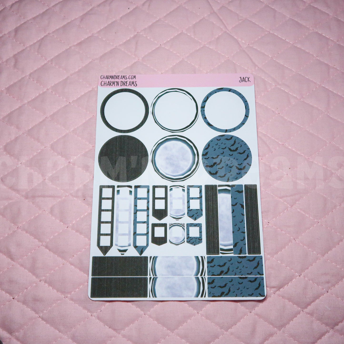 Jack Planner Sticker Kit