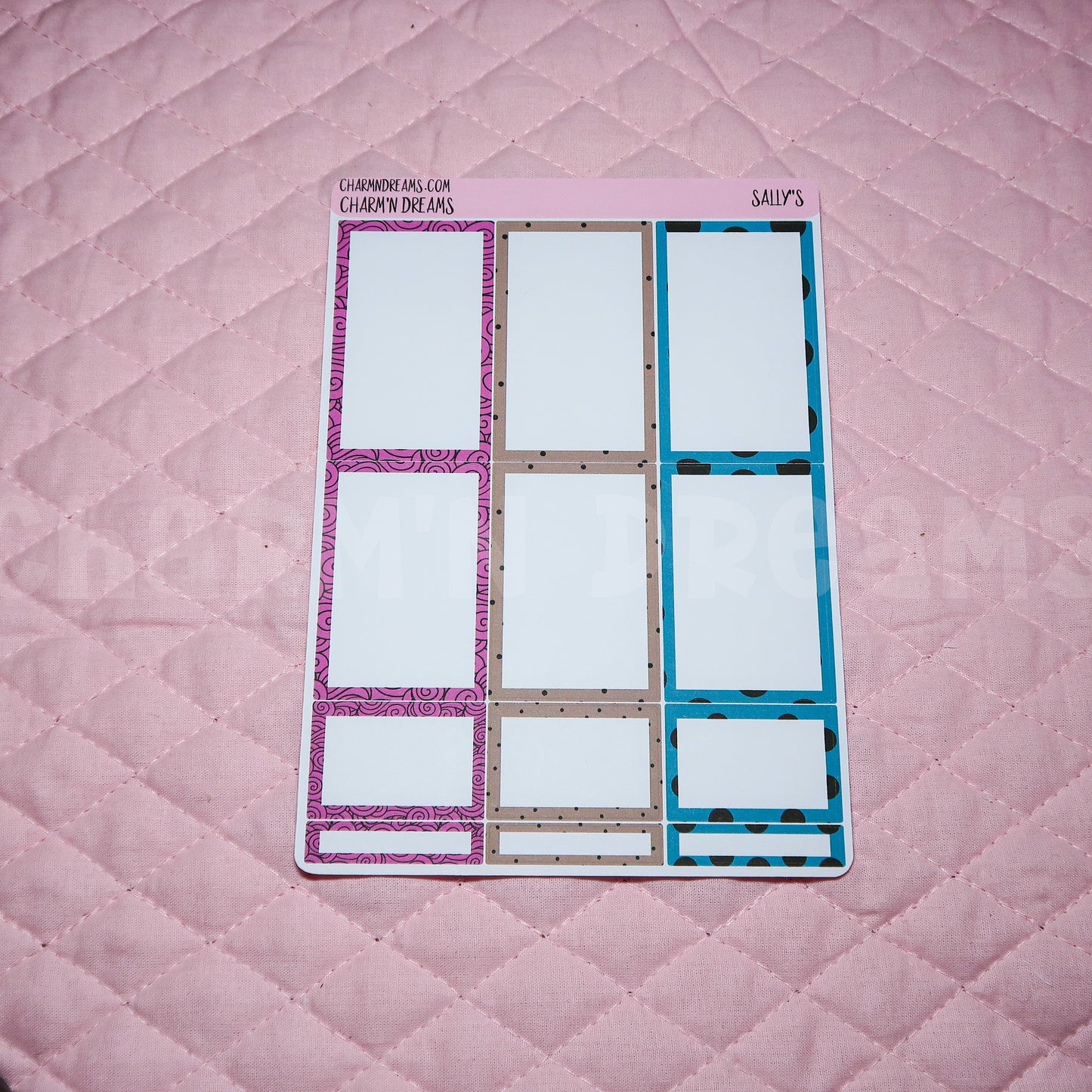 Sally Planner Sticker Kit