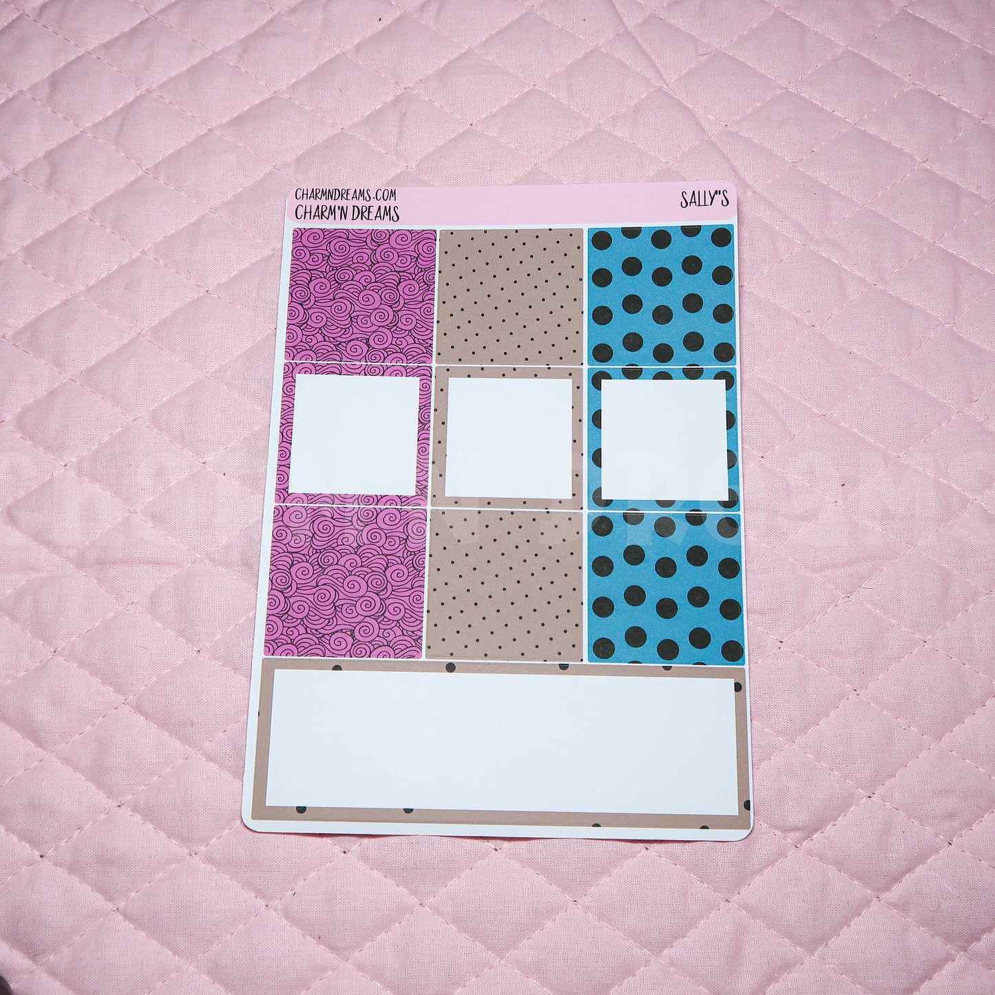 Sally Planner Sticker Kit