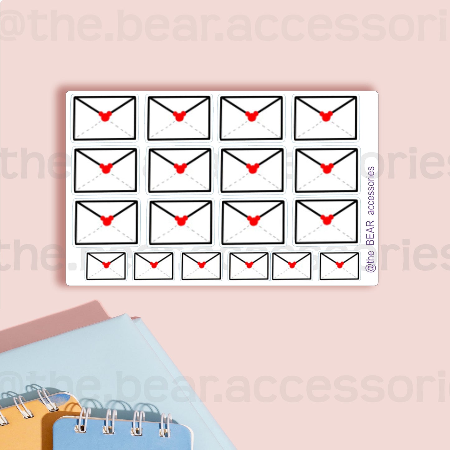 Magic Envelope Stickers- Magical Happy Mail stickers- pen pal sticker accents- theBEARaccessories