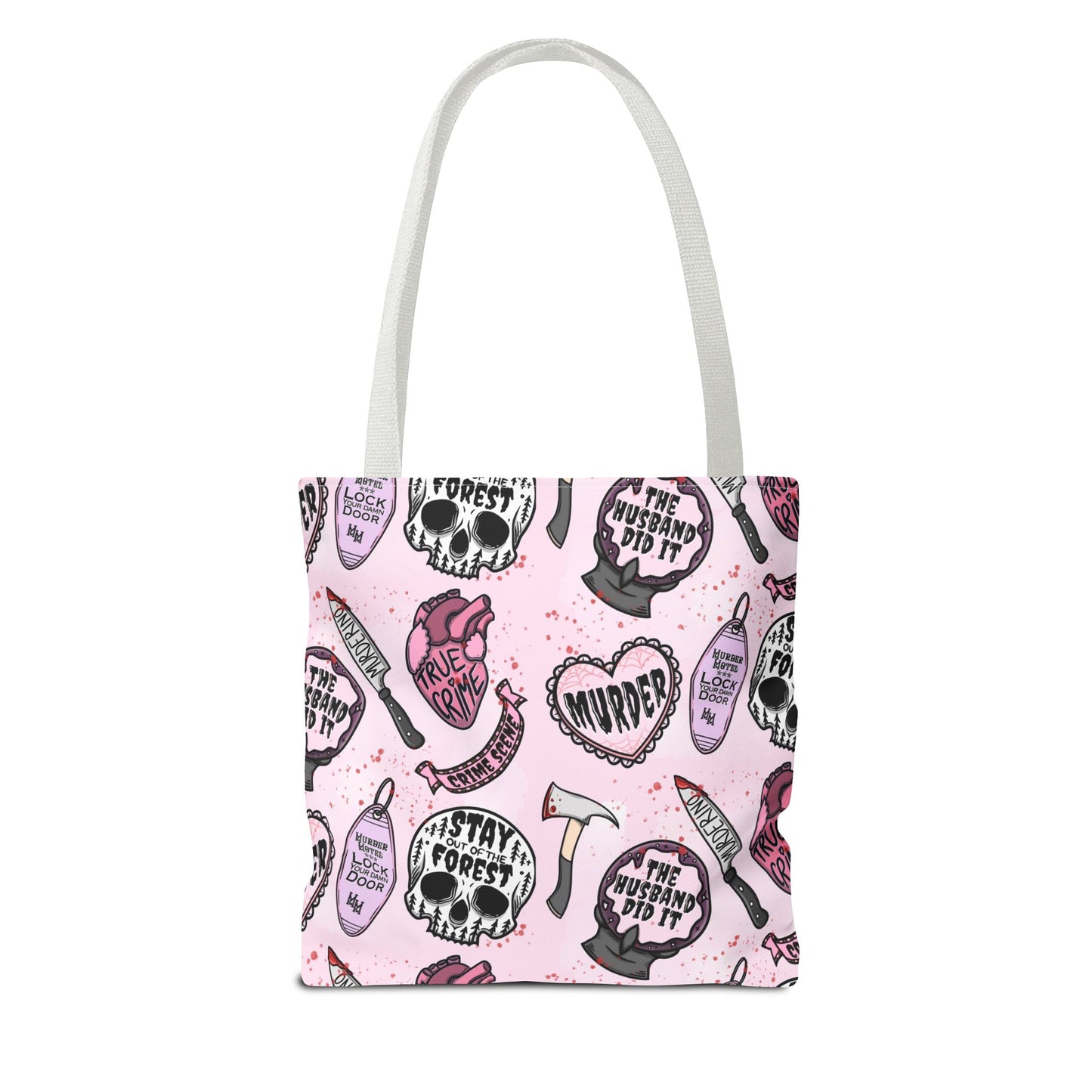 True Crime/Horror Tote Bag