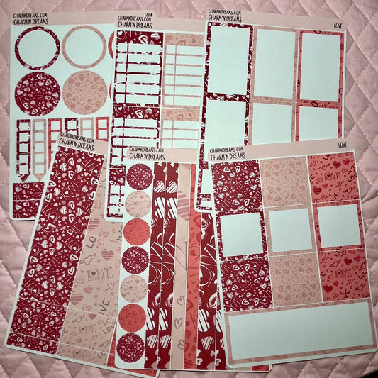 Love Planner Sticker Kit