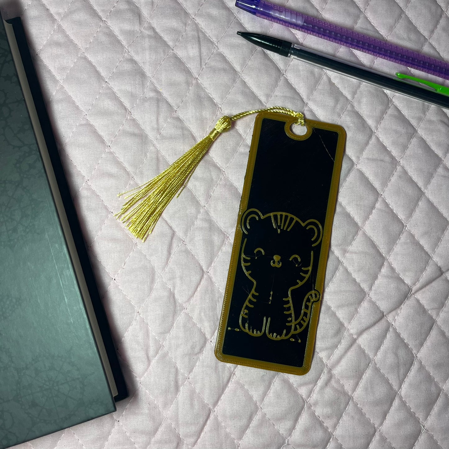 Happy Tiger Bookmark