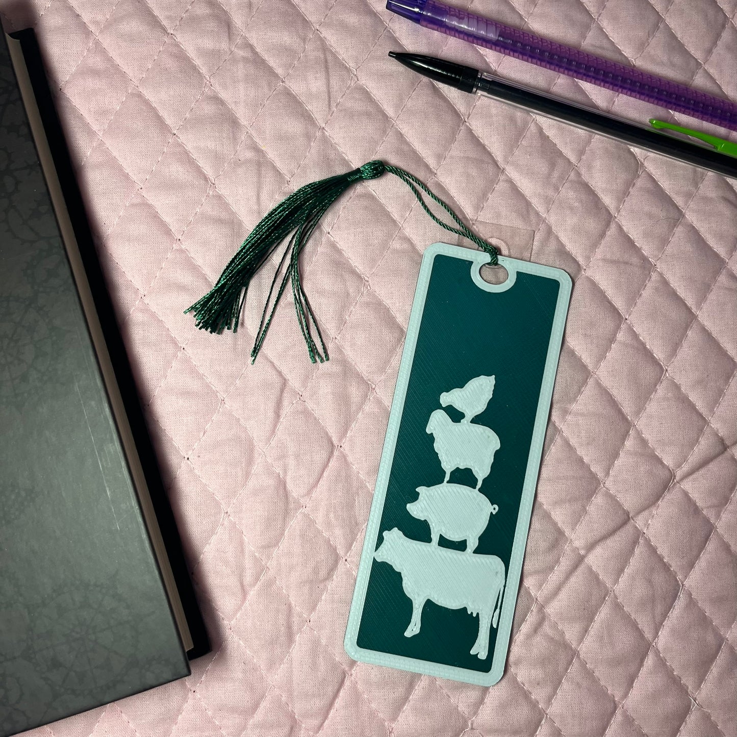 On the Farm Bookmark