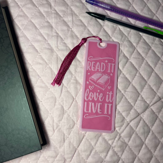 Read it Love it Bookmark