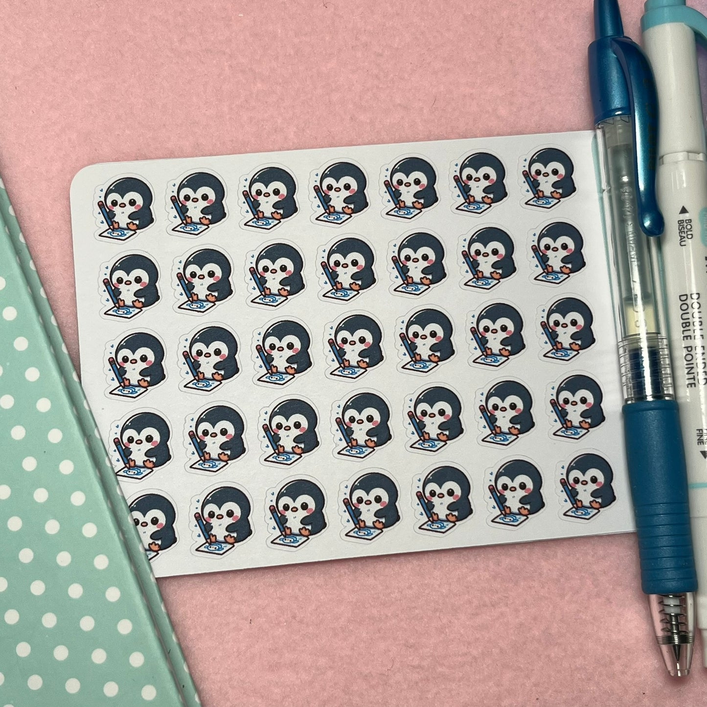 Penguin Create Icon Planner Stickers