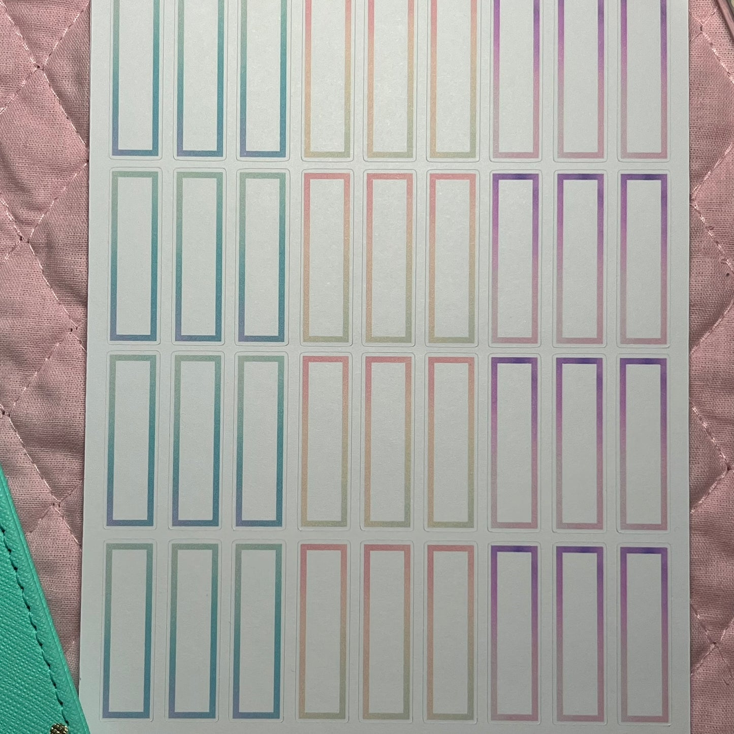 Dreamer Mini Boxes Planner Stickers