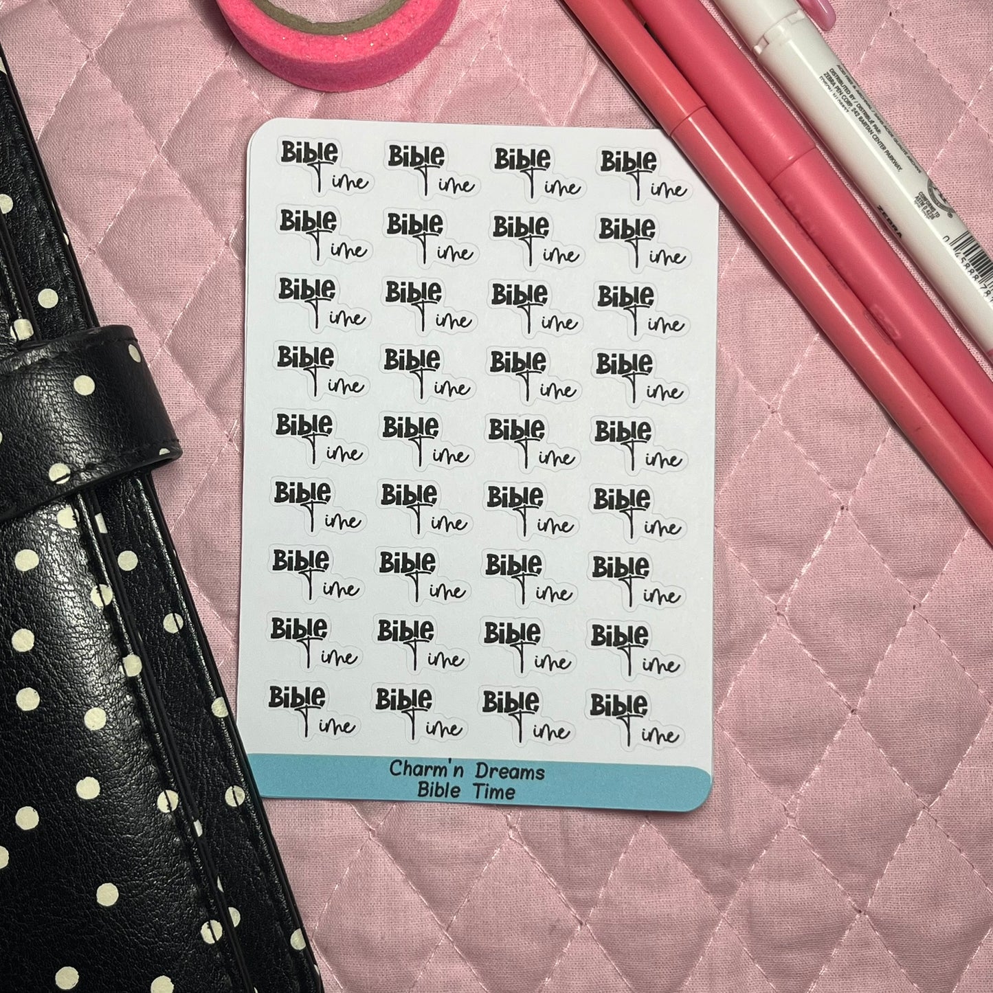 Bible Time Functional Planner Stickers