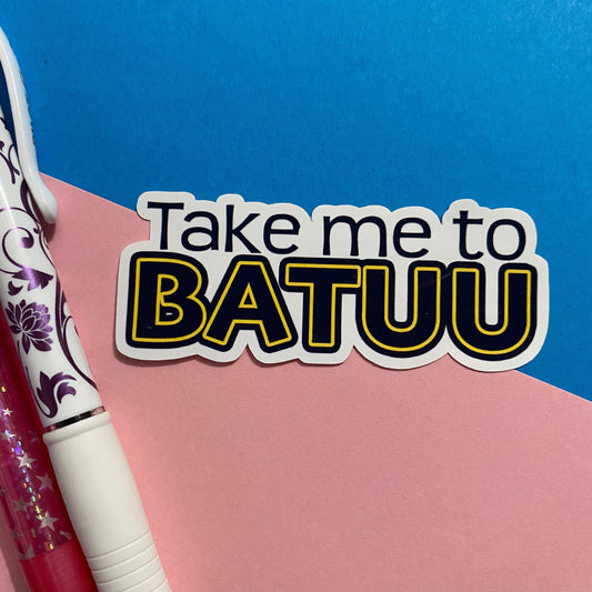 Take me to Batuu Sticker- starwars inspired- weatherproof sticker- theBEARaccessories