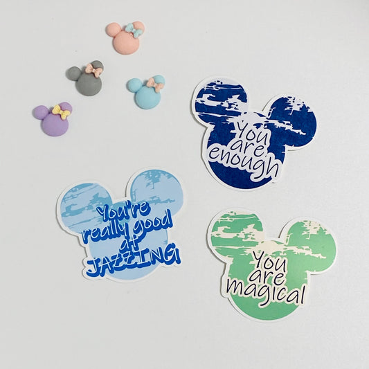 Jazzing your soul stickers- motivational stickers- weatherproof sticker- theBEARaccessories