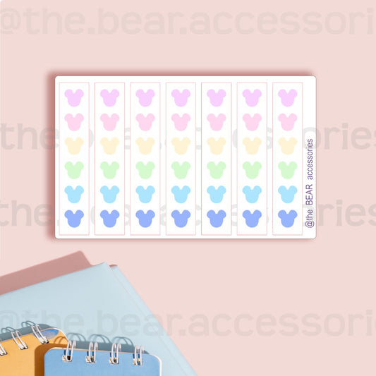 Check box mouse dot Stickers- check box stickers- planner stickers- theBEARaccessories