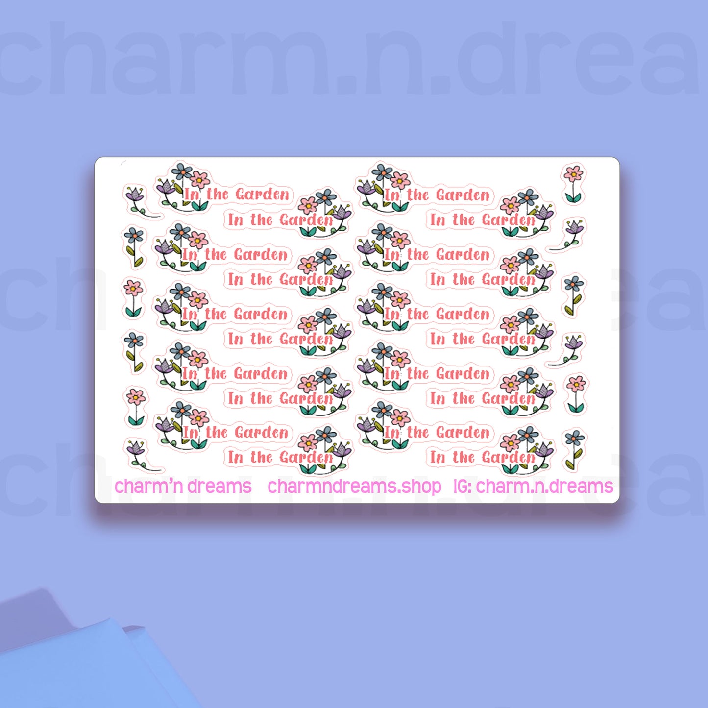 In the Garden Planner Stickers