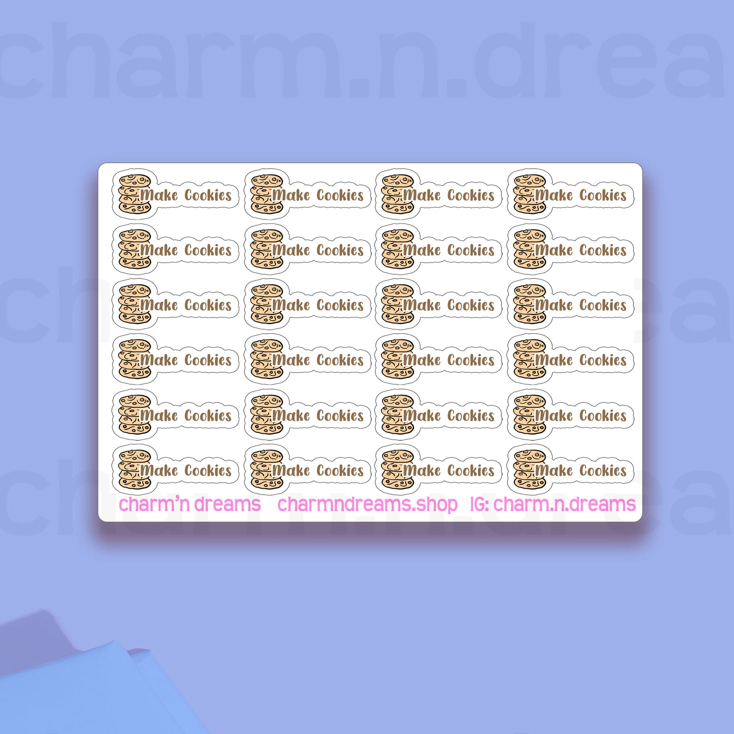 Make Cookies Icon Planner Stickers