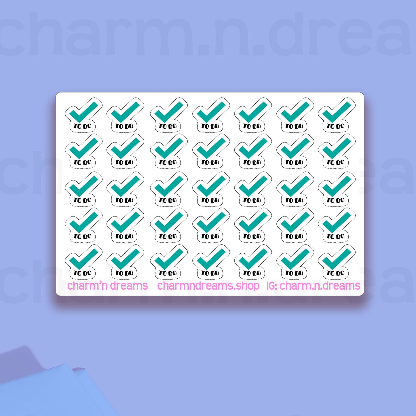 To Do Icon Planner Stickers