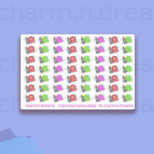 Wash Dishes Icon Planner Stickers