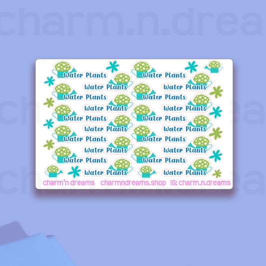 Water Plants Icon Planner Stickers